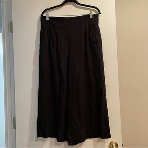 Azure Skies Cropped Flowy Pants